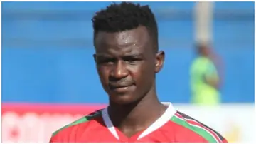 Duncan Otieno on assigmnet for the national team, Harambee Stars. Photo: Duncan Otieno.