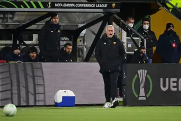 jose mourinho, nuno santos, bodo/glimt, as roma, uefa, europa conference league, kjetil knutsen