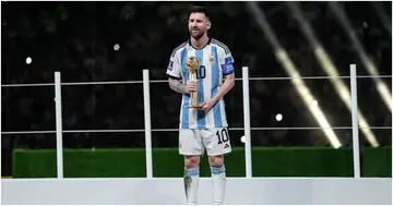 Lionel Messi, Argentina, Golden Ball, FIFA World Cup, Qatar 2022, Lusail City, BBC Award.