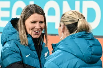 New Zealand women's head coach Jitka Klimkova (L) will not lead the team at the Paris Olympic Games, it was announced Friday