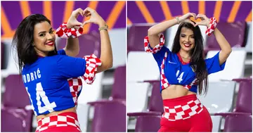 Ivana Knoll, Croatia, Qatar, 2022, World Cup, stadium, Doha, Instagram.