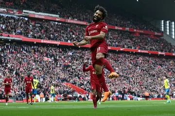 Mohamed Salah scored the winner in Liverpool's 3-2 win over Nottingham Forest