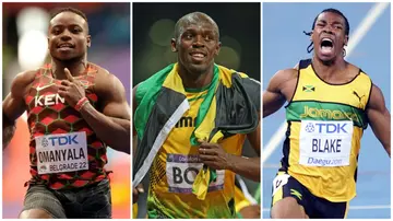 Ferdinand Omanyala, Usain Bolt, top 8 fastest sprinters in the world