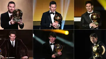 Lionel Messi, Ballon d'Or, Thiago