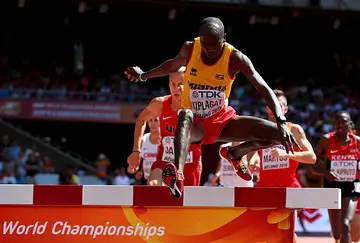  Benjamin Kiplagat in action in a previous race. Photo: Alexander Hassenstein.