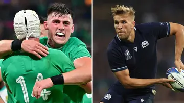 Ireland, Scotland, Ireland vs Scotland, 2023 Rugby World Cup, Rugby World Cup, Dan Scheehan, Chris Harris