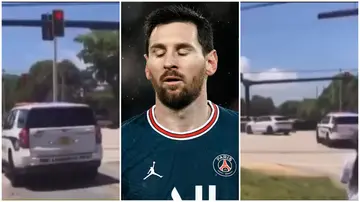 Lionel Messi, accident, Florida, Fort Lauderdale, Lionel Messi narrowly avoids car accident after driving through red light