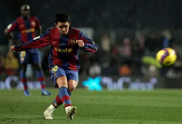 Deco played four seasons for Barcelona