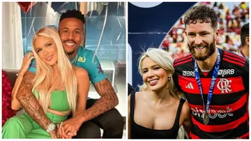 Eder Militao, Leonardo Pereira, Karoline Lima, Taina Castro, Real Madrid, Flamengo.