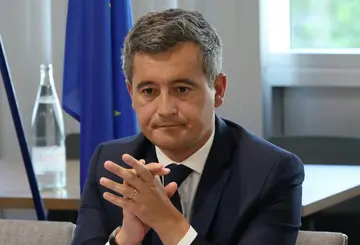 Interior Minister Gerald Darmanin appeared at a televised press conference a day after the final