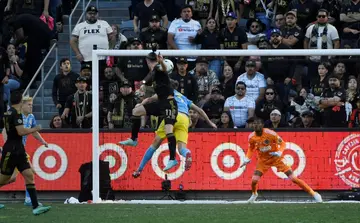 Gareth Bale heads in his 128th minute equalizer for Los Angeles FC in the MLS Cup on Saturday