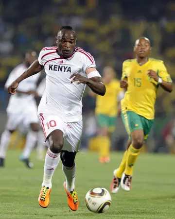 Who is Kenya's highest ever goalscorer?