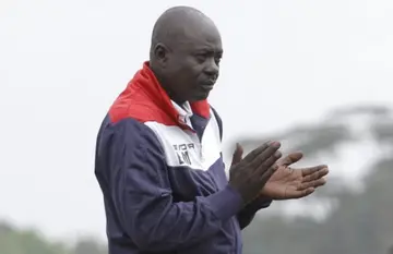 Head coach of Vihiga County U-19 Edward Manoah. Photo: Citizen Digital