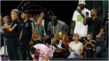 Lionel Messi LeBron James, Kim Kardashian, Serena Williams, Inter Miami, DRV PNK Stadium.