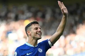 Cesar Azpilicueta made his final Chelsea appearance in a 1-1 draw at home to Newcastle