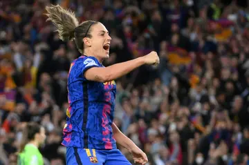 Alexia Putellas won her second Ballon d'Or award but is still sidelined with a knee injury