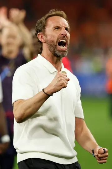 Manager Gareth Southgate has taken England to a second successive European Championship final