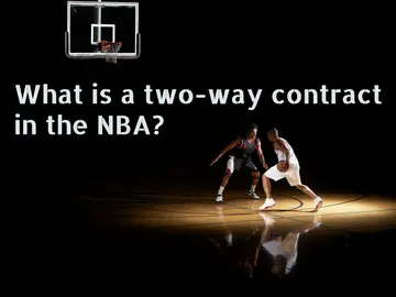 What is a two-way contract in the NBA?