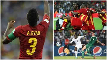 Asamoah Gyan, retirement, goals, Ghana