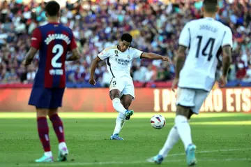 Real Madrid midfielder Jude Bellingham smashed home from distance to equalise before grabbing a late winner in the Clasico