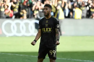 Denis Bouanga's hat-trick fired Los Angeles FC to the brink of the CONCACAF Champions League last eight on Thursday