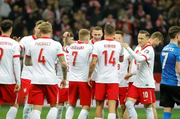 Poland beat Estonia 5-1 to reach the Euro 2024 play-off final against Wales