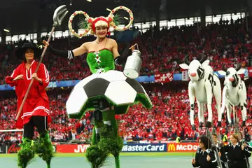 Artists at St. Jakob-Park in Basel