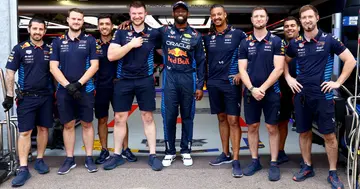 Siya Kolisi met up with the Red Bull Racing team at the Formula 1 race in Monaco.