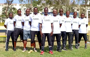 Tusker F.C. players, coach