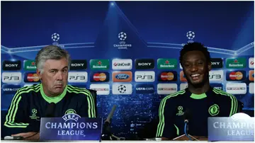 Carlo Ancelotti, Mikel Obi, Chelsea, Marseille, UEFA Champions League.