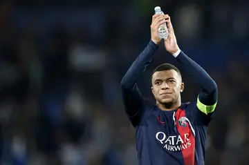 Kylian Mbappe insisted he had 'no problem' with coach Luis Enrique after firing PSG into the Champions League quarter-finals