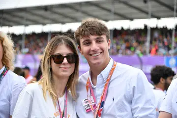 VIP guests during the F1 Grand Prix of Great Britain at Silverstone Circuit