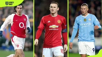 Robert Reyes, Wayne Rooney and Erling Haaland are Premier League players with hatricks in a game
