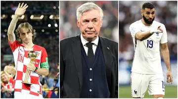 Carlo Ancelotti, Karim Benzema, Real Madrid, Luka Modric, Croatia, France, World Cup, Qatar, 2022 FIFA World Cup