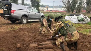 Roma alert army bomb squad after finding unexploded Second World War devices