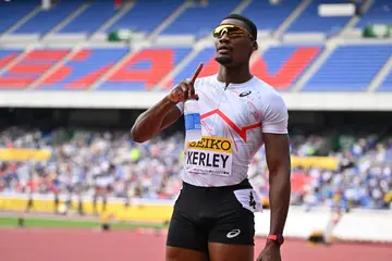 Fred Kerley, Ferdinand Omanyala, Marcell Jacobs, Rabat Diamond League