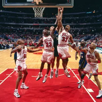 Chicago Bulls' 1996 players