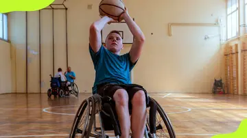 Adaptive basketball