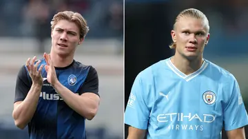 Rasmus Hojlund, Erling Haaland, Manchester City, Manchester United, Borussia Dortmund, Atalanta