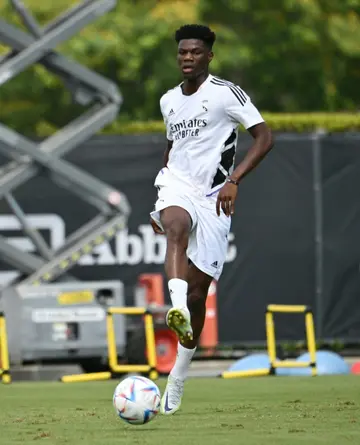 Aurelien Tchouameni has arrived from Monaco to strengthen Real Madrid's midfield