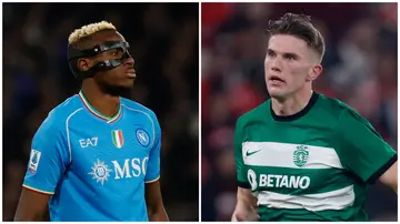 Napoli have been urged to consider Sporting CP striker Viktor Gyokeres as a potential replacement for the highly-sought Victor Osimhen. Photos: Ciro De Luca and Eric Verhoeven.