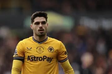 Pedro Neto of Wolverhampton Wanderers during the Premier League match