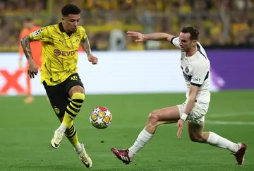 Jadon Sancho (left) has shone on his return to Borussia Dortmund