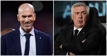 Zinedine Zidane, Carlo Ancelotti, Real Madrid, Florentino Perez