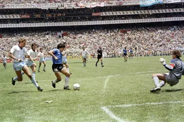 After the infamous 'Hand of God' goal, Maradona scored a second that is considered one of the best in World Cup history