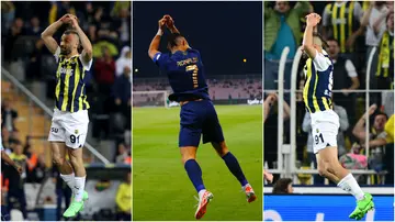 Cristiano Ronaldo, Serdar Dursun, Fenerbahce, Turkish Super Lig, Siuu, celebration, Adana Demirspor.