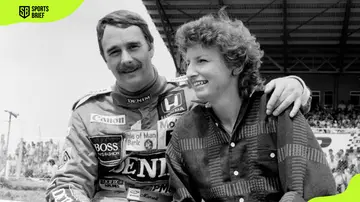 Nigel Mansell's wife