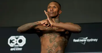 Israel Adesanya has teased channeling a more aggressive side to himself for the fight against Dricus du Plessis.