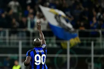 Romelu Lukaku scored on his return to action for Inter Milan on Wednesday