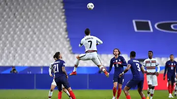 Ronaldo's 2.93 meter jump